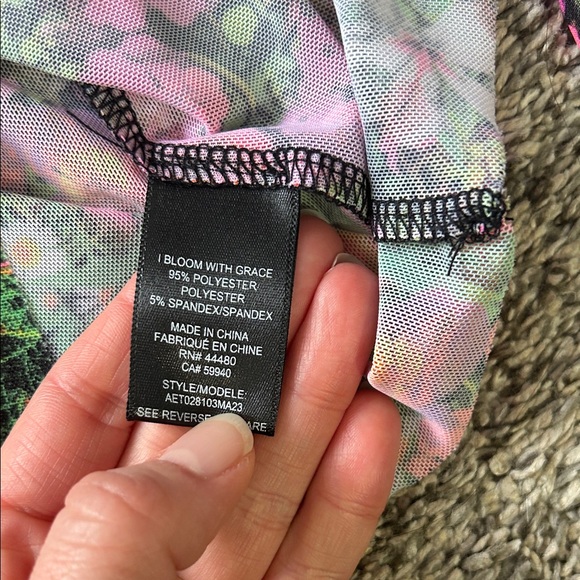 AFRM Multicolor Floral Long Sleeve Top - Picture 3 of 5